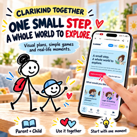 Clarikind Together – Family Routines & Games App