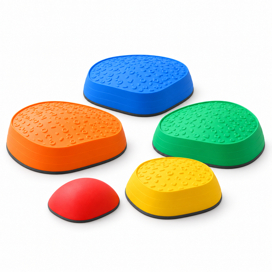 Clarikind five sensory stepping stones for kids movement balance and indoor play