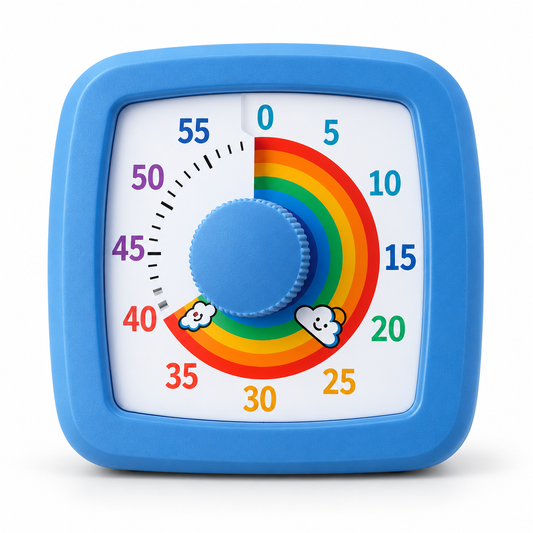 Clarikind blue visual timer for kids routines homework and transitions
