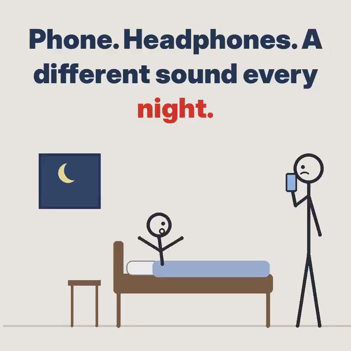 Clarikind Bluetooth sleep speaker with sound timer video: bedtime audio moved from the phone to one familiar speaker that switches off on its own